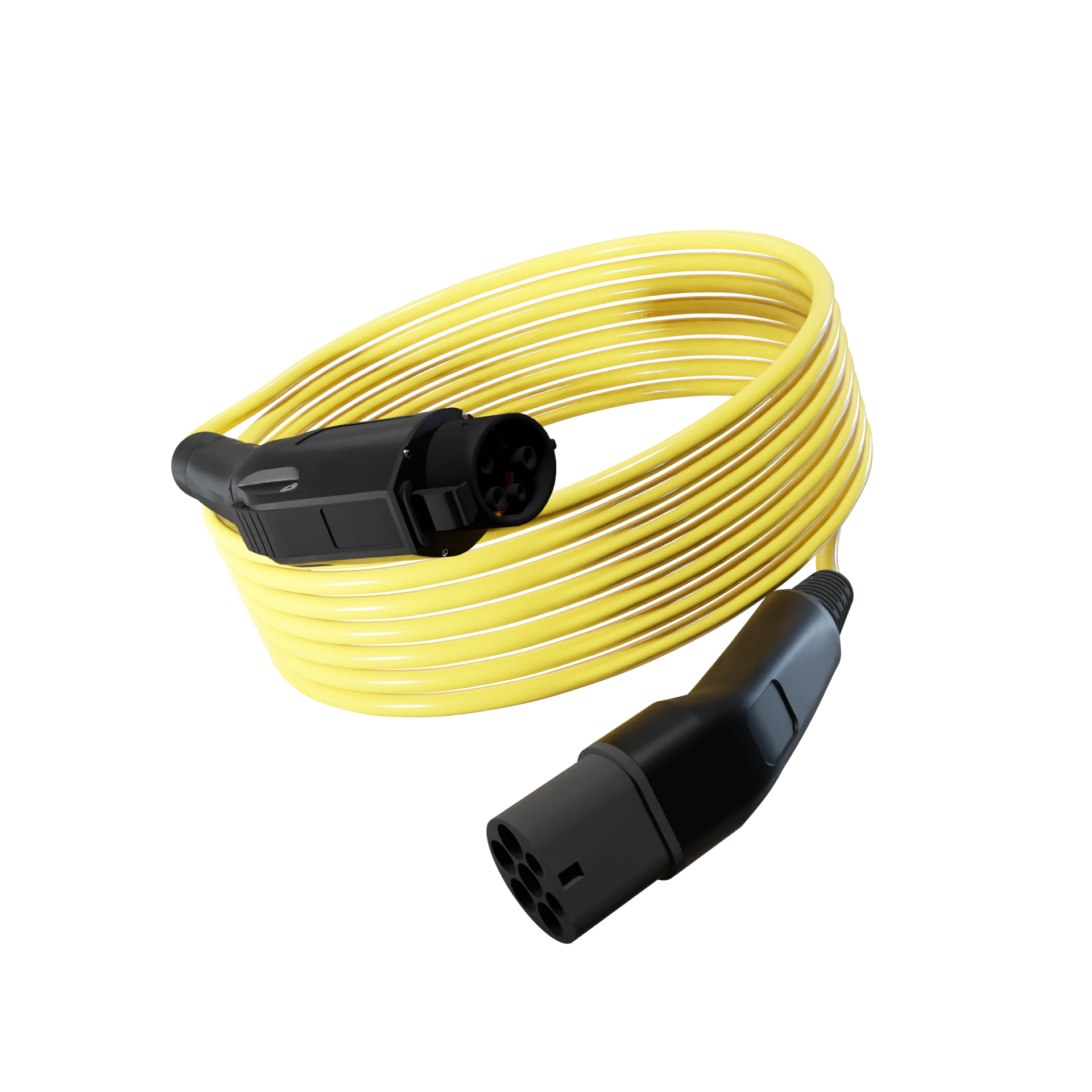 Type 1 to Type 2 EV Charging Cable