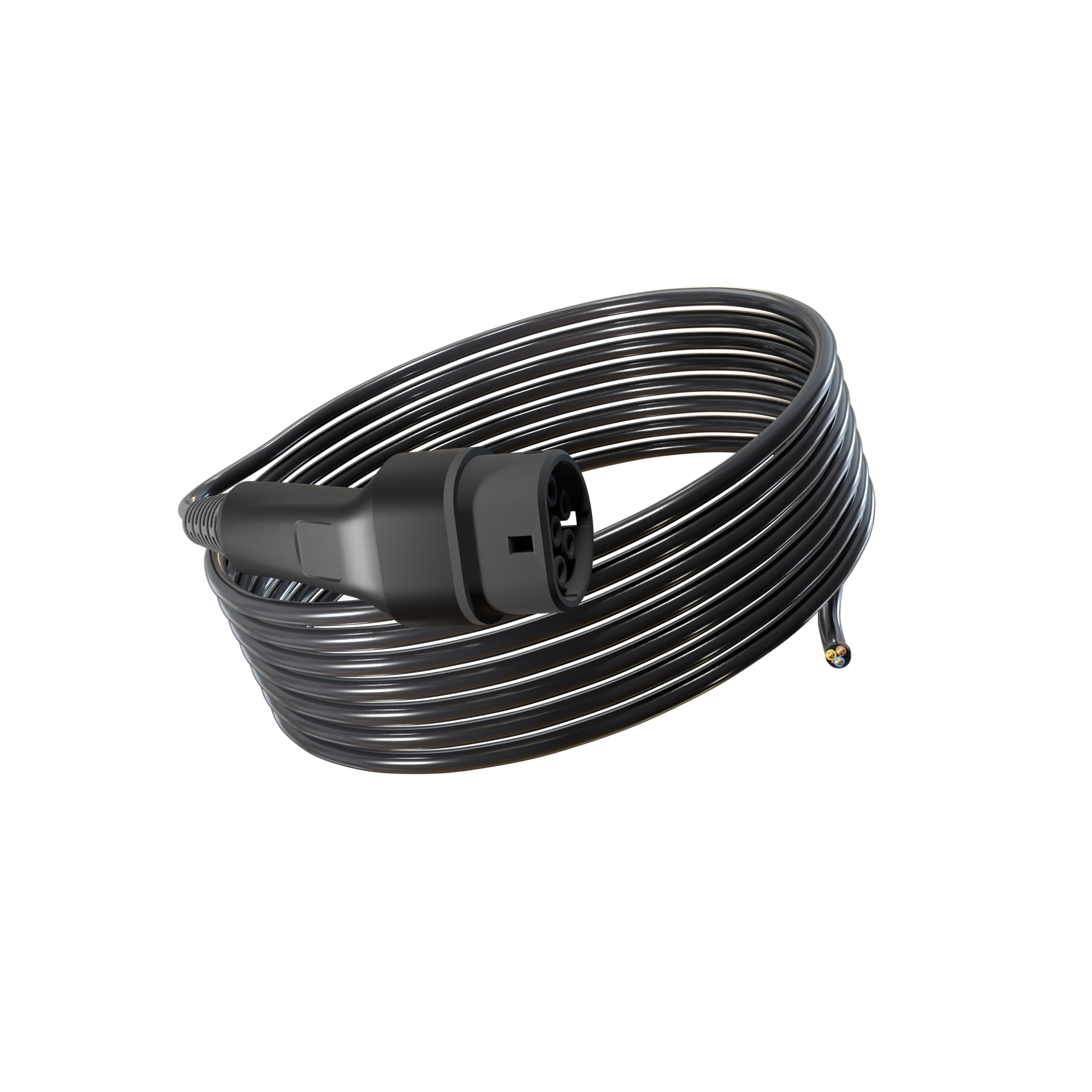 Type 2 Tethered EV Charging Cable