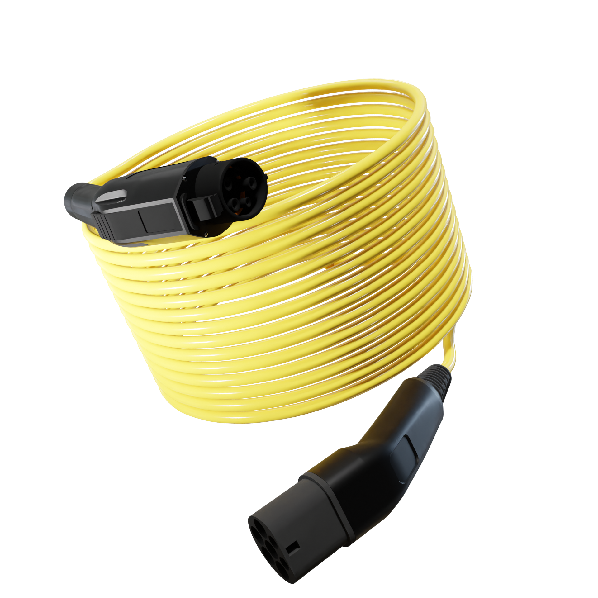 Type 1 to Type 2 EV Charging Cable