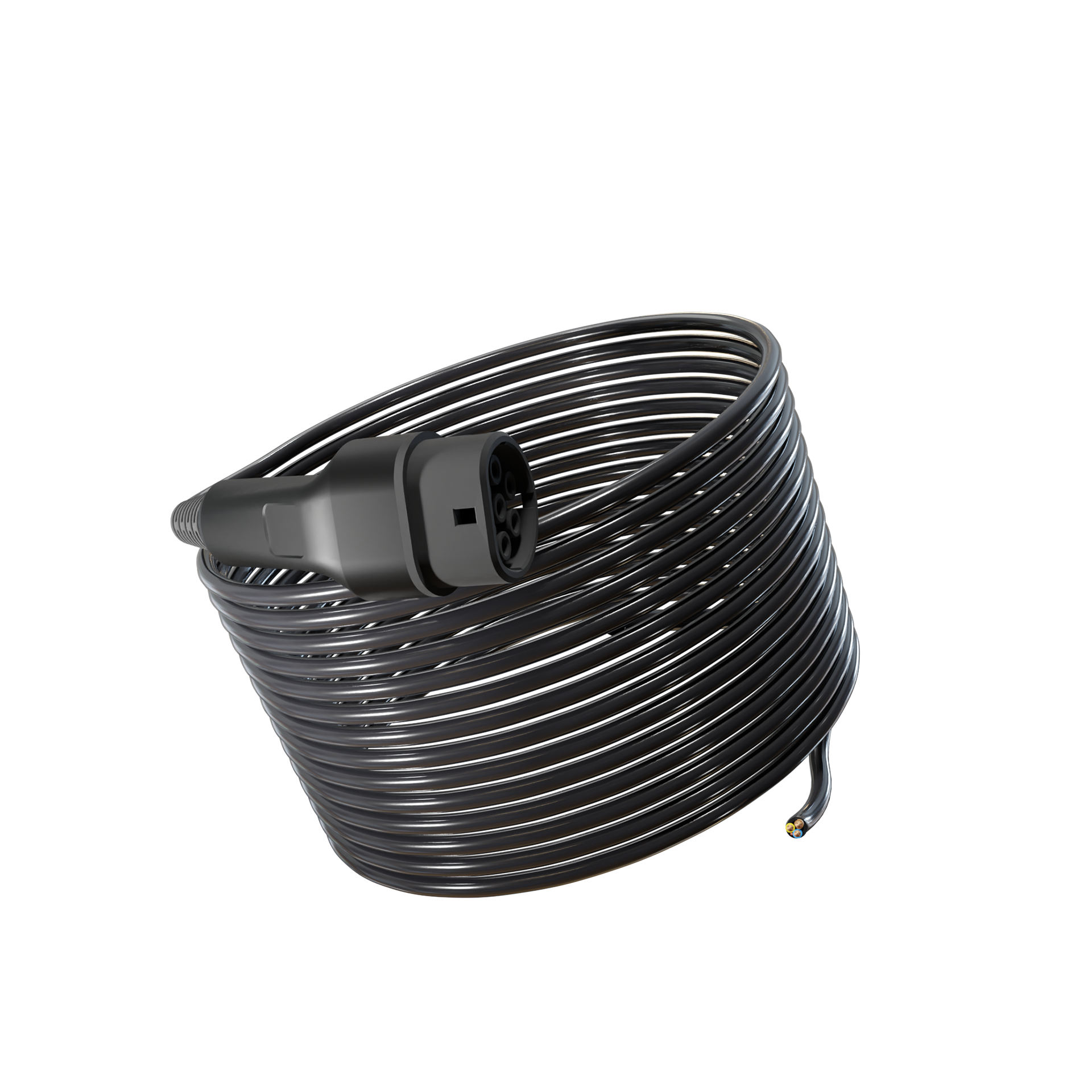 Type 2 Tethered EV Charging Cable