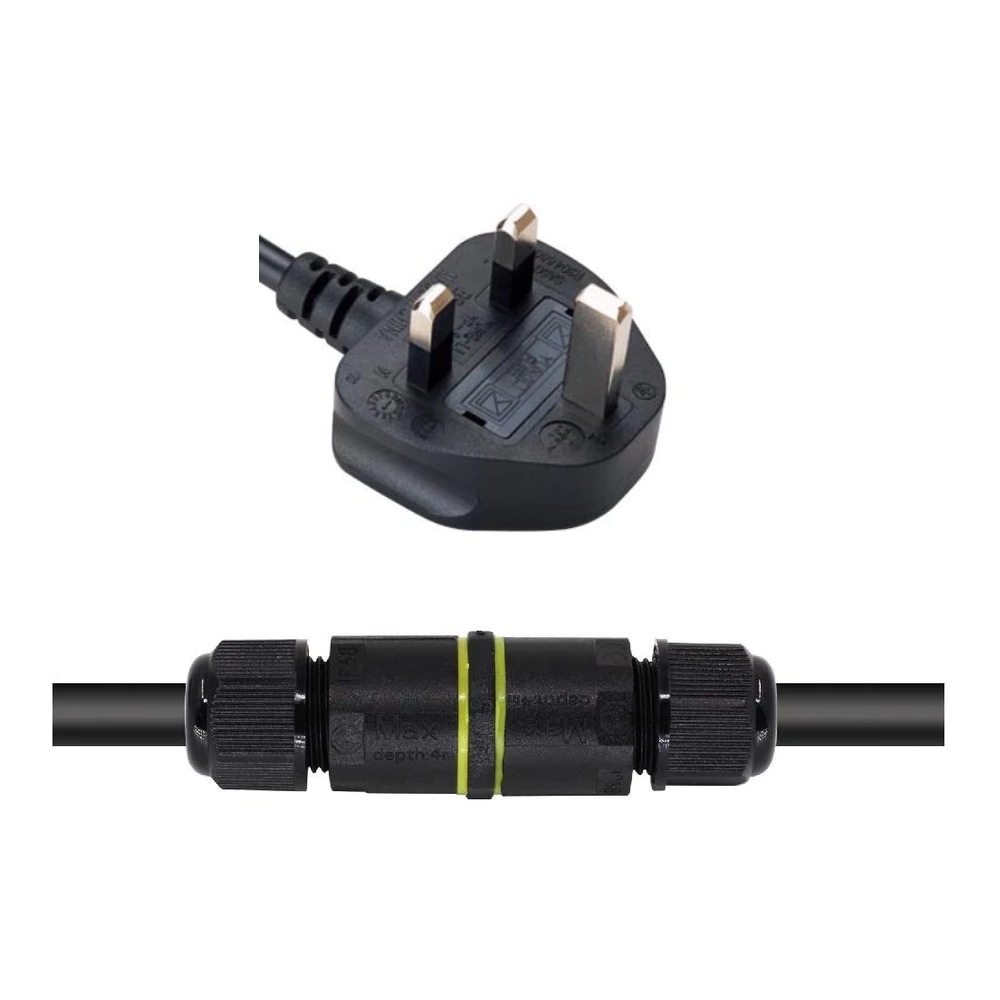 Wetterfestes Verlängerungskabel für tragbares EV-Ladegerät (Granny).