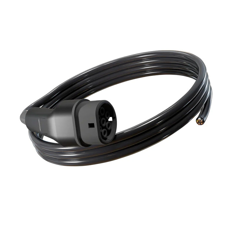 3 Phase Type 2 Tethered EV Charging Cable