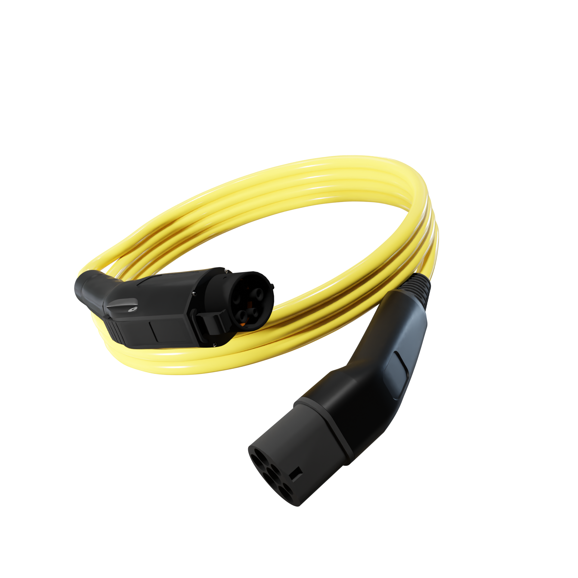 Type 1 to Type 2 EV Charging Cable