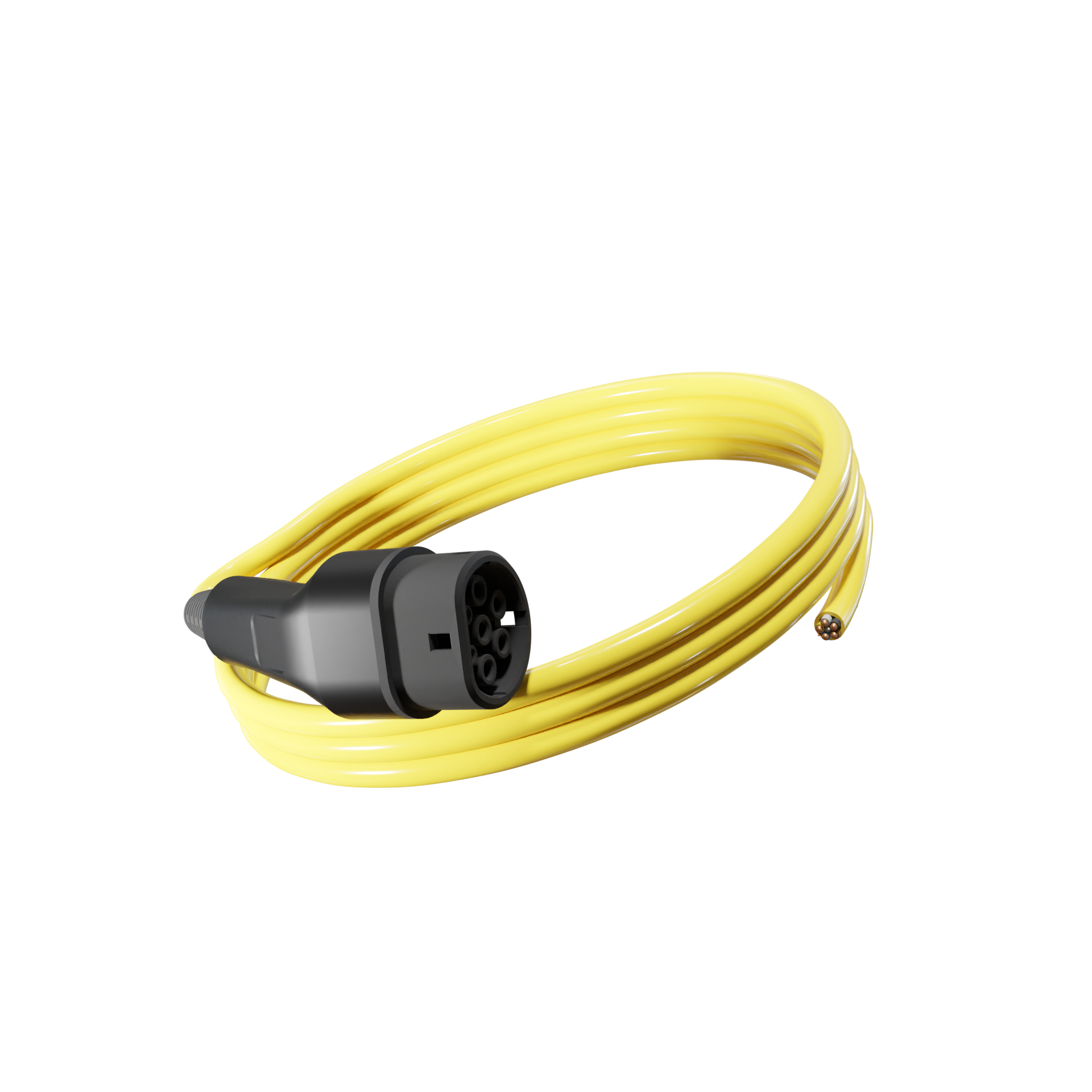 CABLE MODE 3 TYPE 2 32A 3PH L=7,5M