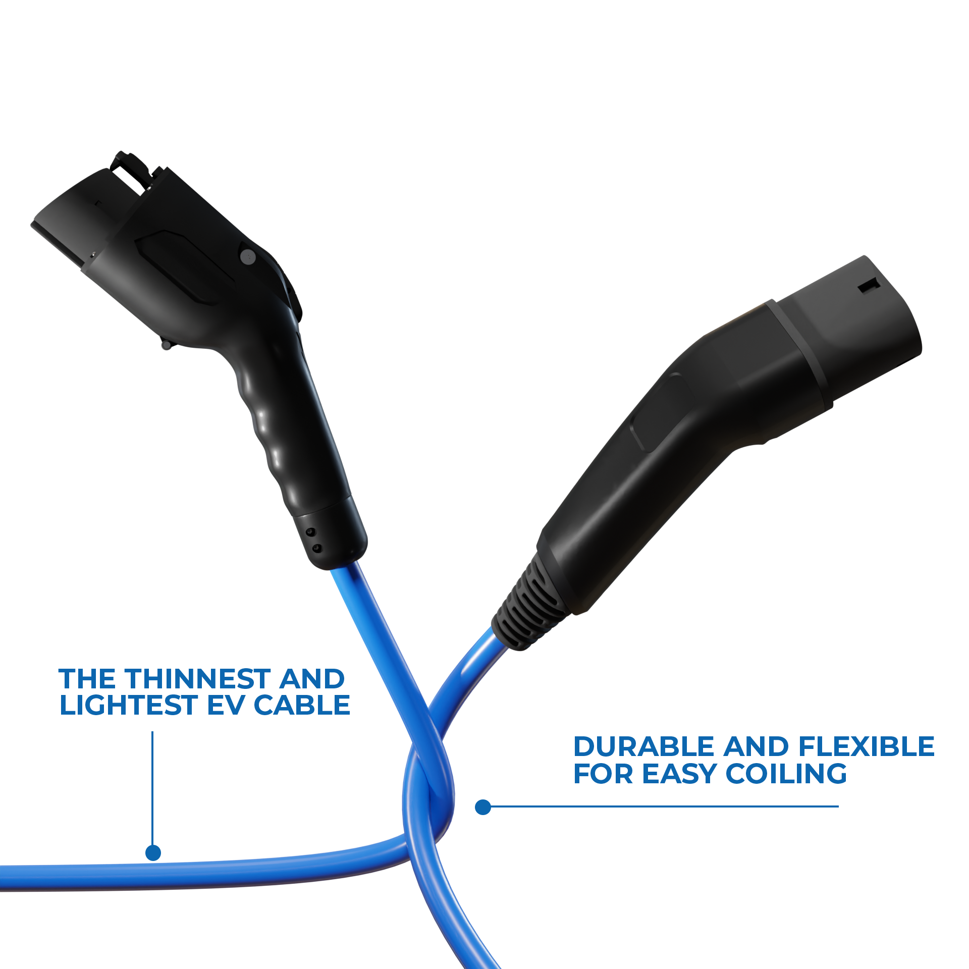 Type One Cabling Type 1 Tethered EV Charging Cable – evcables.com