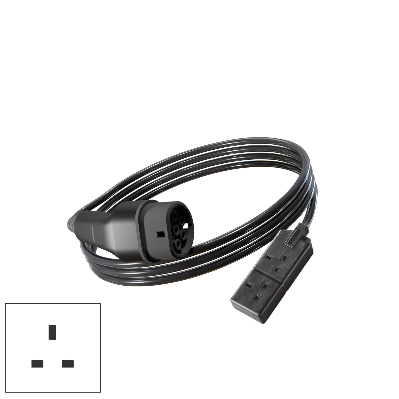 Adapter V2L Compatibel met Smart Auto EV – 16 A 220 V van het voertuig bij het opladen – compatibel met Smart #1, #3, type 2 Adapter V2L Compatibel met Smart Auto EV – 16 A 220 V van het voertuig bij het opladen – compatibel met Smart #1, #3, type 2