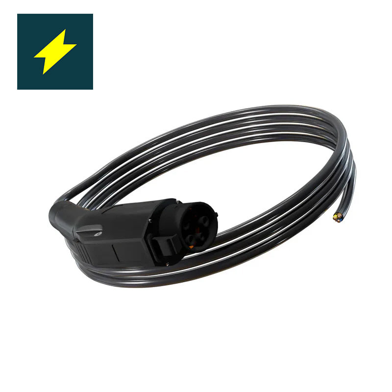 Angebundenes Ladekabel für Elektrofahrzeuge vom Typ 1 