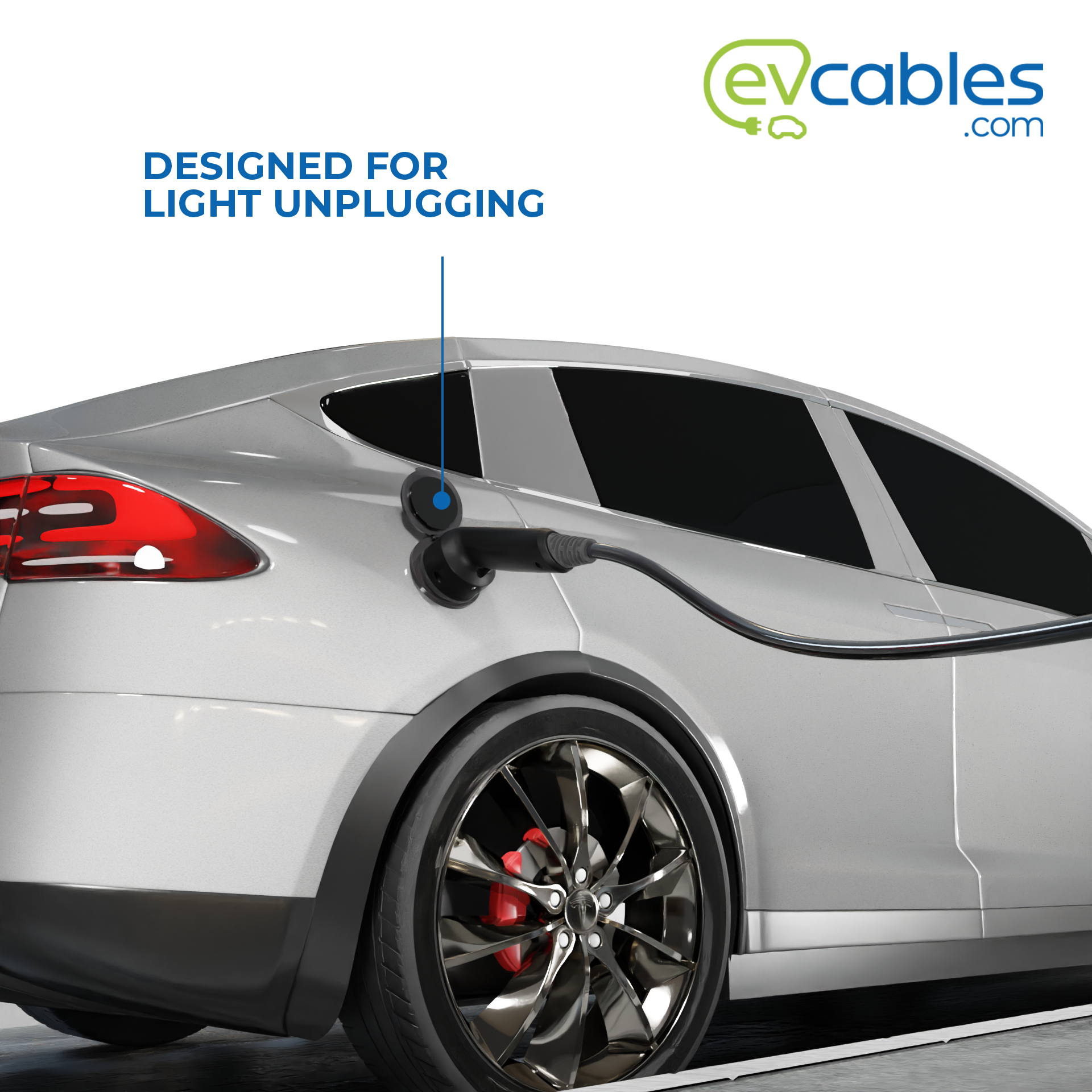 EV Charging Cable Mode 3 Type 2 to 11KW Fits Tesla Model 3 Long Range