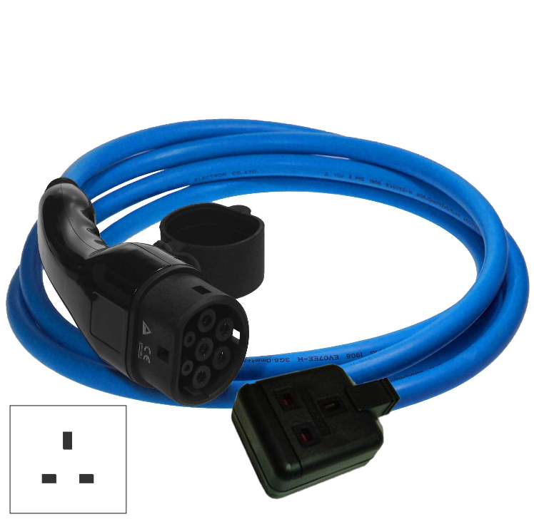 FNRIDS Câble de décharge Voiture à Charge Type 2, Cable de