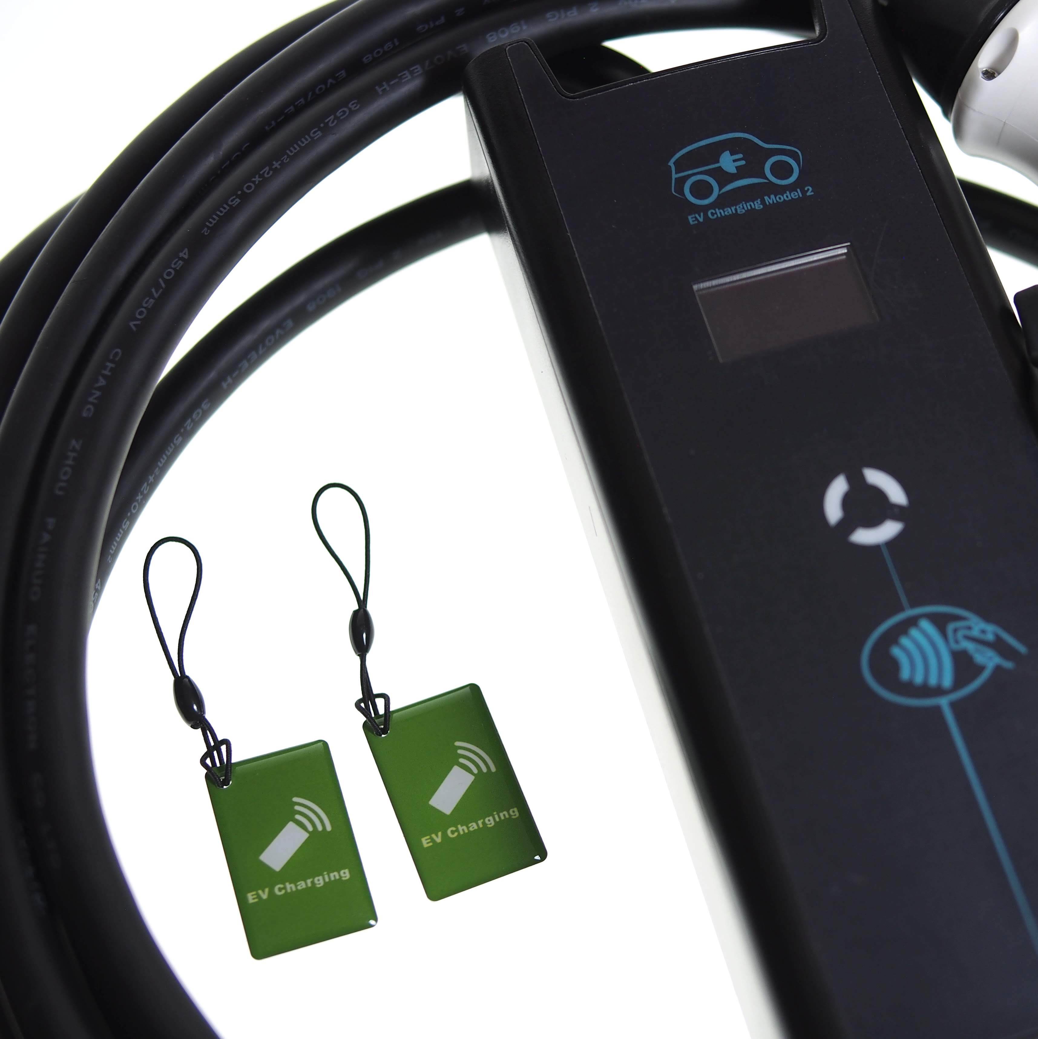SPARK-E Wallbox Type 2 Charging Cable 11 kW 5 m for EV Electric Cars with  Bag - Charging Cable E Car - 16A3P Charging Cable Type 2 - Charging Cable